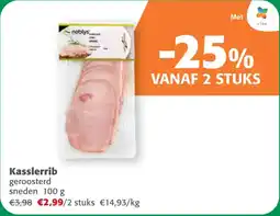 Comarkt Kasslerrib geroosterd sneden 100 g aanbieding