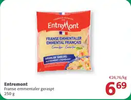 Comarkt EntreMont Franse Emmentaler Geraspt aanbieding