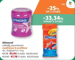 Comarkt Stimorol volledig assortiment aanbieding