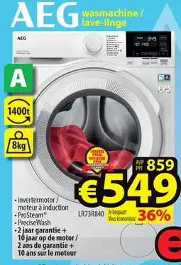 AEG wasmachine / lave-linge