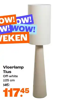 Kwantum Vloerlamp Tius aanbieding