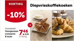 AVEVE Voorbeeld: Voorgerezen croissants 8 stuks aanbieding