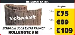 Bouwcenter Frans Vlaeminck Heidemat extra aanbieding