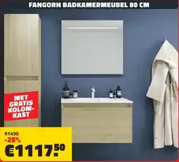 Bouwcenter Frans Vlaeminck Fangorn badkamermeubel aanbieding