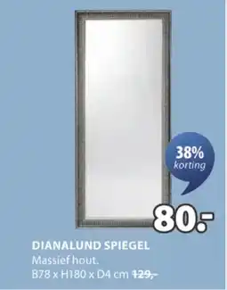 Jysk Dianalund spiegel aanbieding