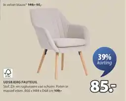 Jysk Udsbjerg fauteuil aanbieding