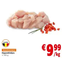 Colruyt Kippenblokjes aanbieding