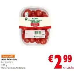 Colruyt Boni Selection kerstomaten 250 g aanbieding