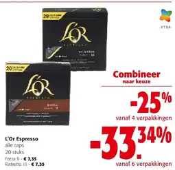 Colruyt L’Or Espresso Forza 9 aanbieding