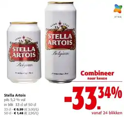 Colruyt Stella Artois 33 cl aanbieding