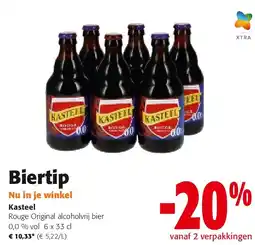 Colruyt Kasteel Rouge Original alcoholvrij bier aanbieding