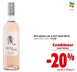 Colruyt Alle wijnen van A.O.P Saint-Mont aanbieding