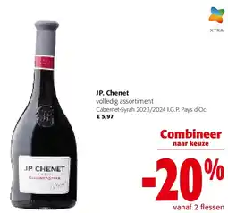 Colruyt JP. Chenet Cabernet-Syrah 2023/2024 I.G.P. Pays d’Oc aanbieding