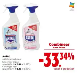 Colruyt Antikal Kalkreiniger Original spray 800 ml aanbieding