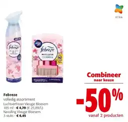 Colruyt Febreze Luchtverfrisser Vleugje Bloesem 185 ml aanbieding