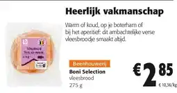 Colruyt Boni Selection vleesbrood 275 g aanbieding