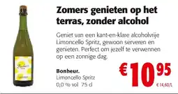Colruyt Bonheur. Limoncello Spritz 0,0 % vol 75 cl aanbieding