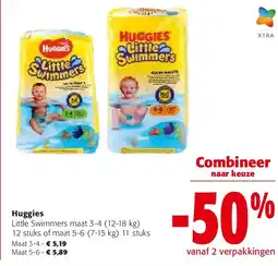 Colruyt Huggies Maat 3-4 aanbieding