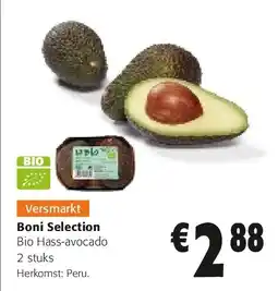 Colruyt Boni Selection Bio Hass-avocado 2 stuks aanbieding