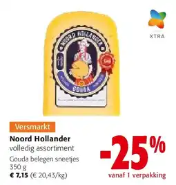 Colruyt Noord Hollander Gouda belegen sneetjes 350 g aanbieding
