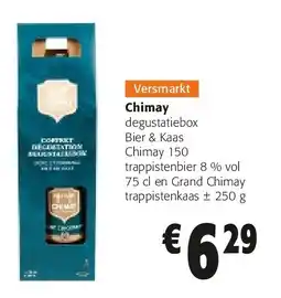 Colruyt Chimay degustatiebox Bier & Kaas Chimay 150 aanbieding