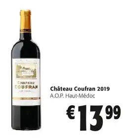Colruyt Château Coufran 2019 A.O.P. Haut-Médoc aanbieding