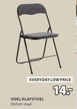 Jysk Voel klapstoel aanbieding