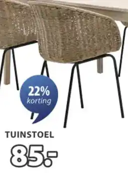 Jysk TUERNE TUINSTOEL aanbieding