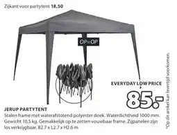 Jysk Jerup partytent aanbieding