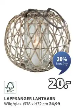 Jysk Lappsanger lantaarn aanbieding