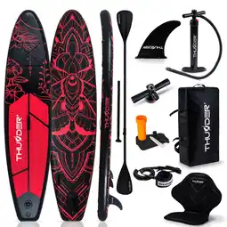 Decathlon Opblaasbaar SUP-board met accessoires THUNDER MOTH 320cm aanbieding