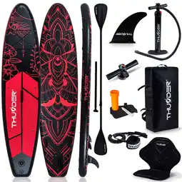 Decathlon Opblaasbaar SUP-board met accessoires THUNDER MOTH 320cm aanbieding