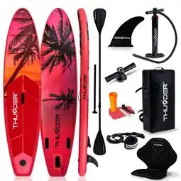 Decathlon Opblaasbaar SUP-board met accessoires THUNDER ISLE 320cm aanbieding