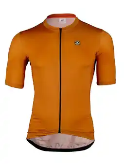 Decathlon Vermarc Unity Fietsshirt Korte Mouwen PR.R Heren Oranje aanbieding