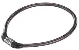 Decathlon Prophete cijferslot met kabel aanbieding