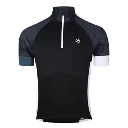 Decathlon Heren Stay the Course III fietstrui (Orion Grijs/Zwart) aanbieding