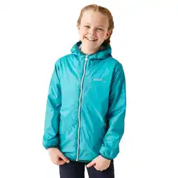 Decathlon Groot Buitenshuis Kinderen/Kinderen Lever II Packaway Rain Jacket (Tahoe Blauw) aanbieding
