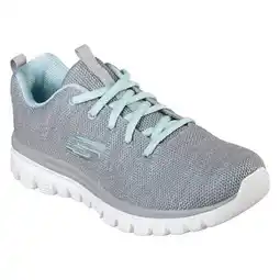 Decathlon Sportschoenen voor Dames Skechers Graceful-Twisted Fortune Grijs aanbieding
