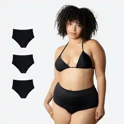Decathlon Set 3 Menstruatie bikini met hoge taille Moderate Flow Ecowoman aanbieding