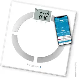 Decathlon Medisana BS 444 Connect - Lichaamsanalyse weegschaal aanbieding