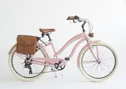 Decathlon VELOMARCHE Cruiser 26 inch SUN ON THE BEACH Lady roze aanbieding