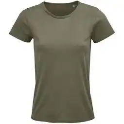 Decathlon Dames Kruisvaarder TShirt (Kaki Groen) aanbieding