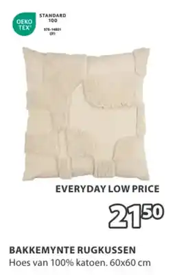 Jysk Bakkemynte rugkussen aanbieding