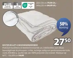 Jysk Kistefjellet 4 seizoenendekbed aanbieding