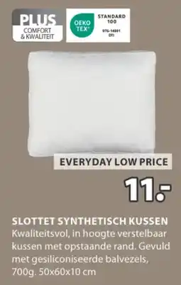 Jysk Slottet synthetisch kussen aanbieding