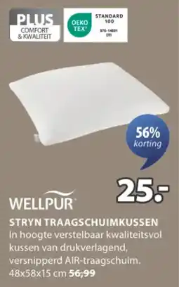 Jysk Stryn traagschuimkussen aanbieding