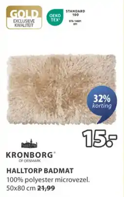 Jysk Halltorp badmat aanbieding
