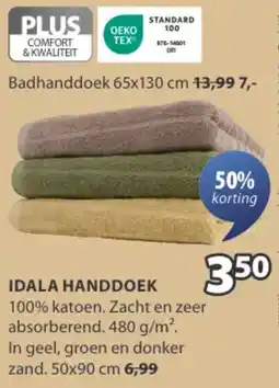 Jysk Idala handdoek aanbieding