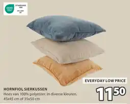 Jysk Hornfiol sierkussen aanbieding