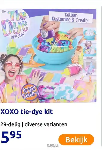 Xoxo tie-dye kit